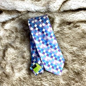 City of London Patterned Silk Tie